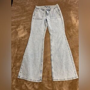 No Boundaries Light Blue Wide Leg Jeans